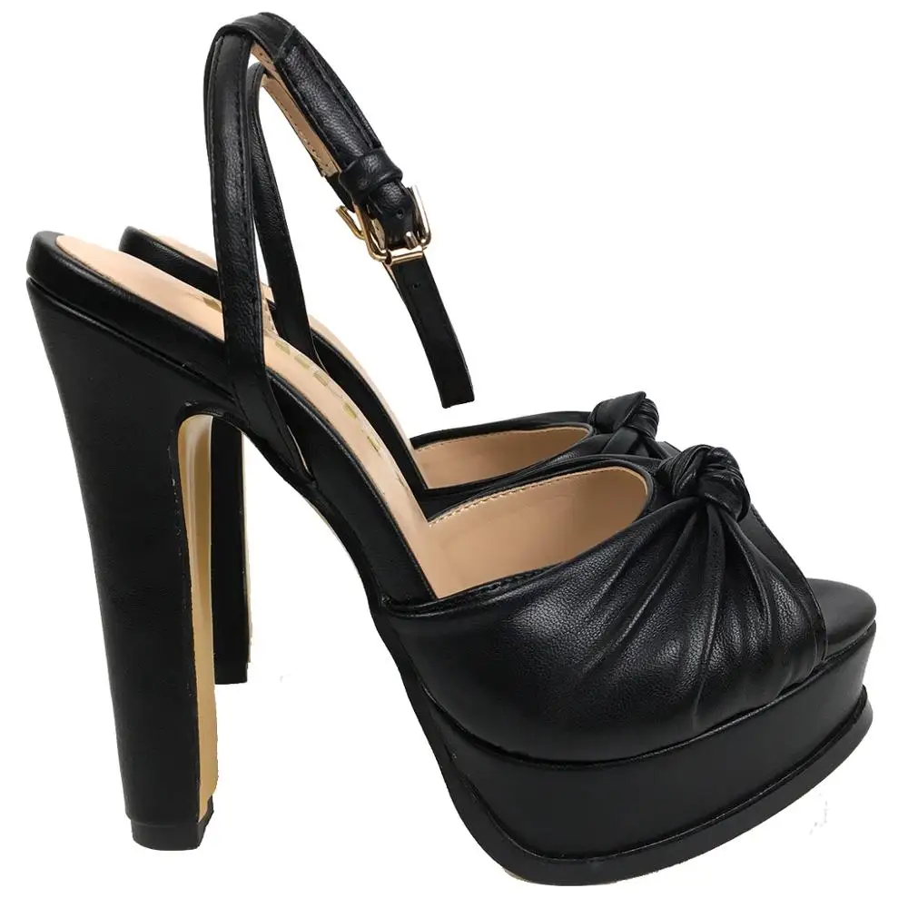 Сандалии женские на платформе и высоком каблуке Босоножки с открытым носком