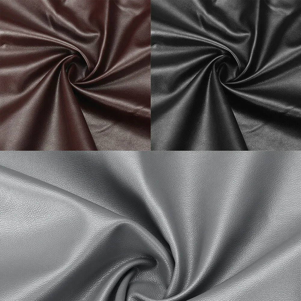 

2 Pcs PU Leather Sofa Armrest Covers Protectors Stretchy Waterproof for Couch Chair Arm VJ-Drop