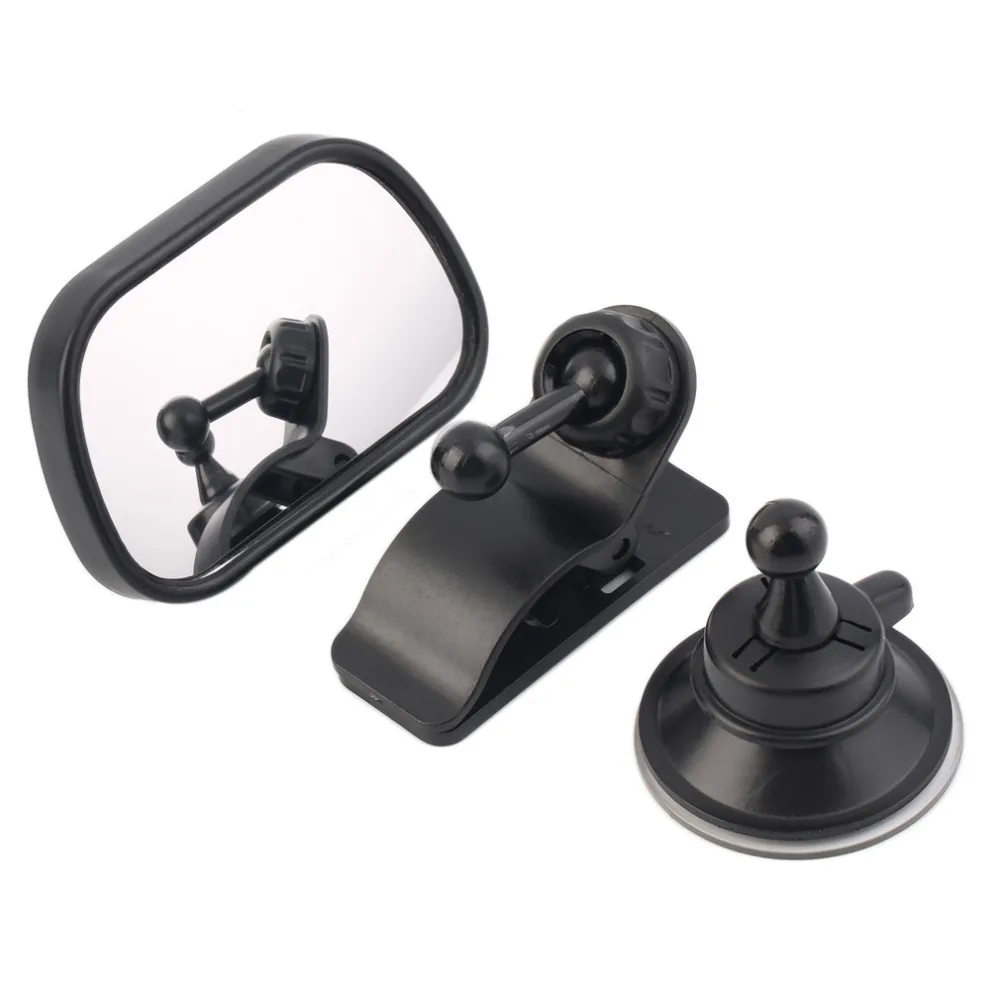 

Tirol New Adjustable Car Back Seat Mirror Baby Facing Rear Ward View Headrest Mount Mirror Square Safety Baby Kids Monitor