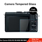 R5 R6 R5C Оригинальное 9H закаленное стекло Защита ЖК-экрана для камеры Canon EOS R5 R6 M50 M6 M6II