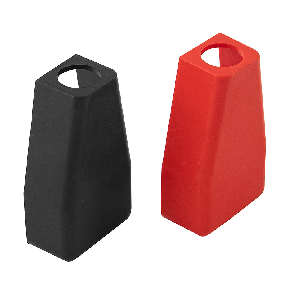 

2pcs Battery Terminals Rubber Covers Battery Chuck Protective Sleeve Insulation Protection Shell Motorcycle Car Accessories