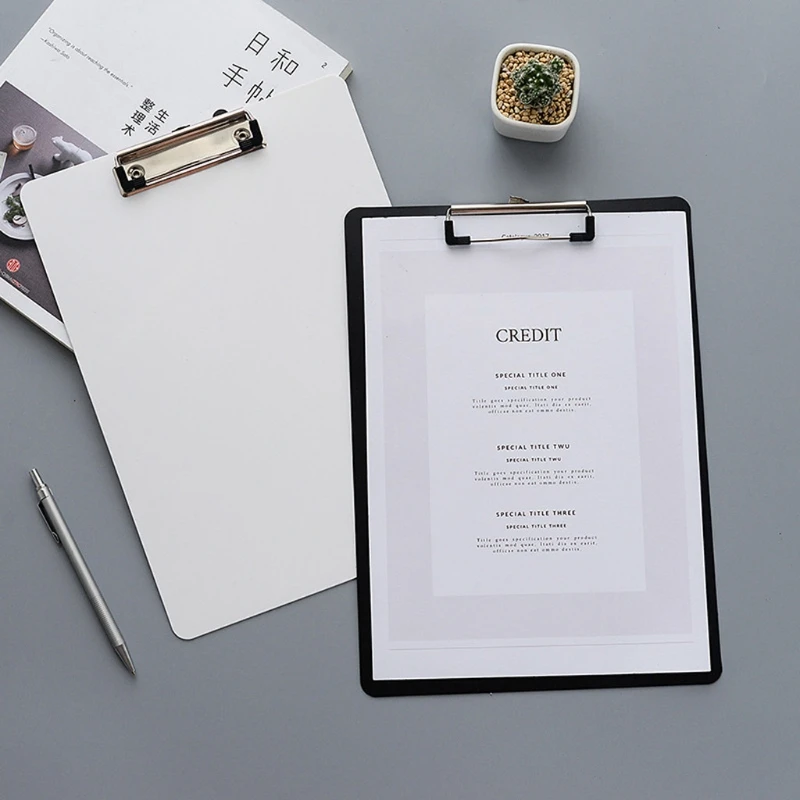 

594F A4 Clipboard Writing Pad File Folders Document Holders School Office Stationery