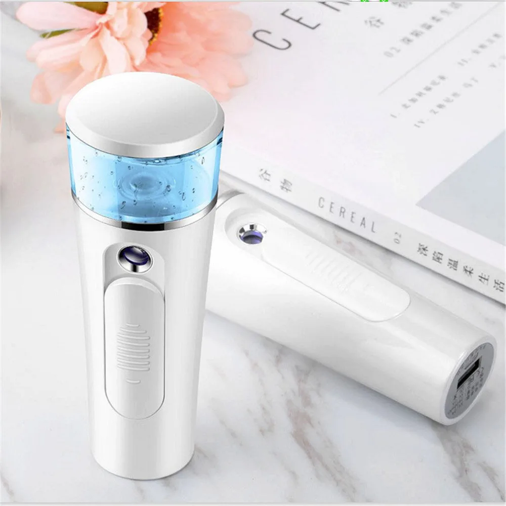 Nano Face Steamer Portable Sprayer Handheld Moisturizing USB Charging Sauna Humidifier Salon Beauty Equipment | Красота и здоровье