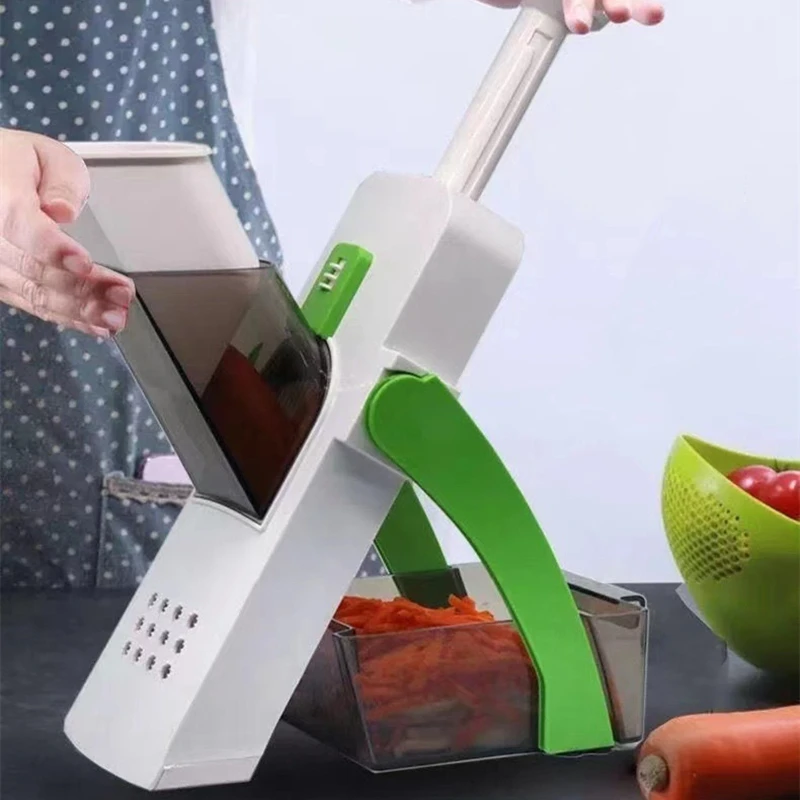Kitchen Accessories Mandoline Slicer, Once for All. Vegetable Slice, Food Chopper, Cutter, Dicer Fruit, French Fry Julinner