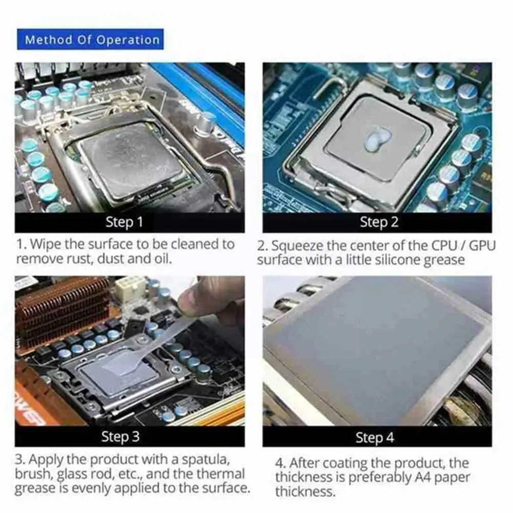 

Hy710-tu20 20g Thermal Grease Paste Heatsink Compound Glue Silicone Grease For Computer Heat Cpu E7x4