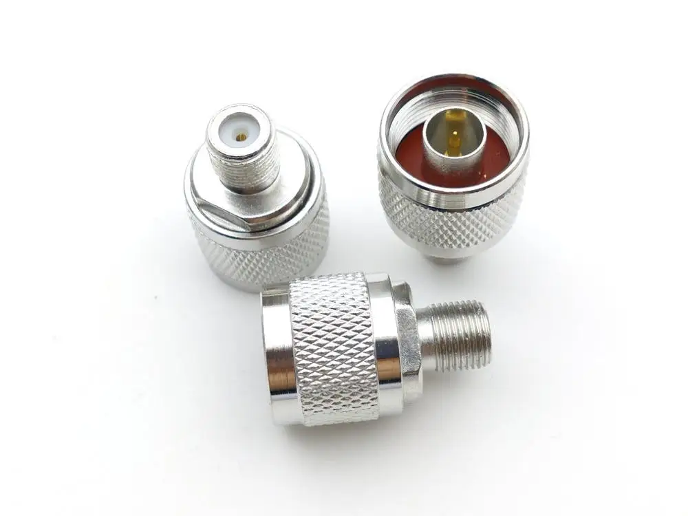 20 шт. штекер N из цинкового сплава F RF разъем|Соединители| |