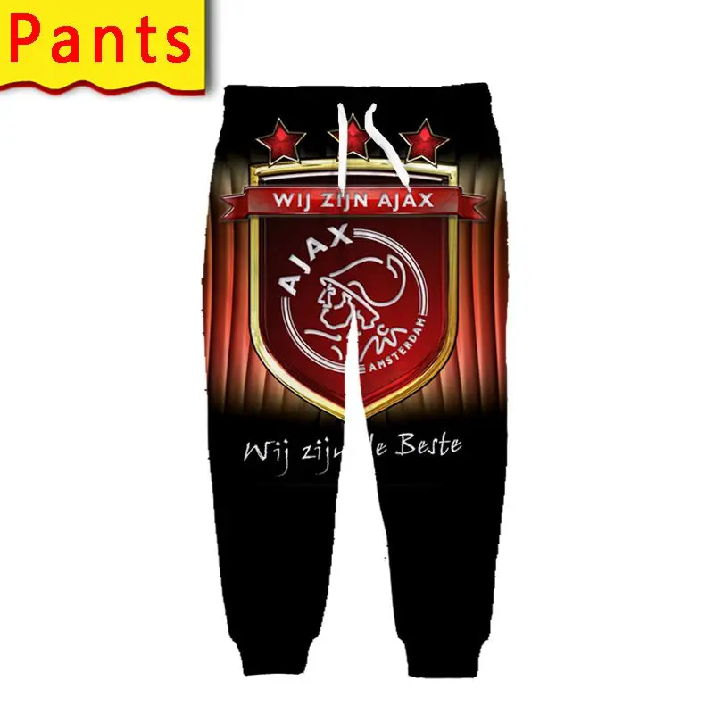 

Ajax Hoodie Sweatshirt 3d Print Harajuku Hip Hop Pullover Funny Pants Emblem Jacket Anime Clothes Blanket Man Hoodies