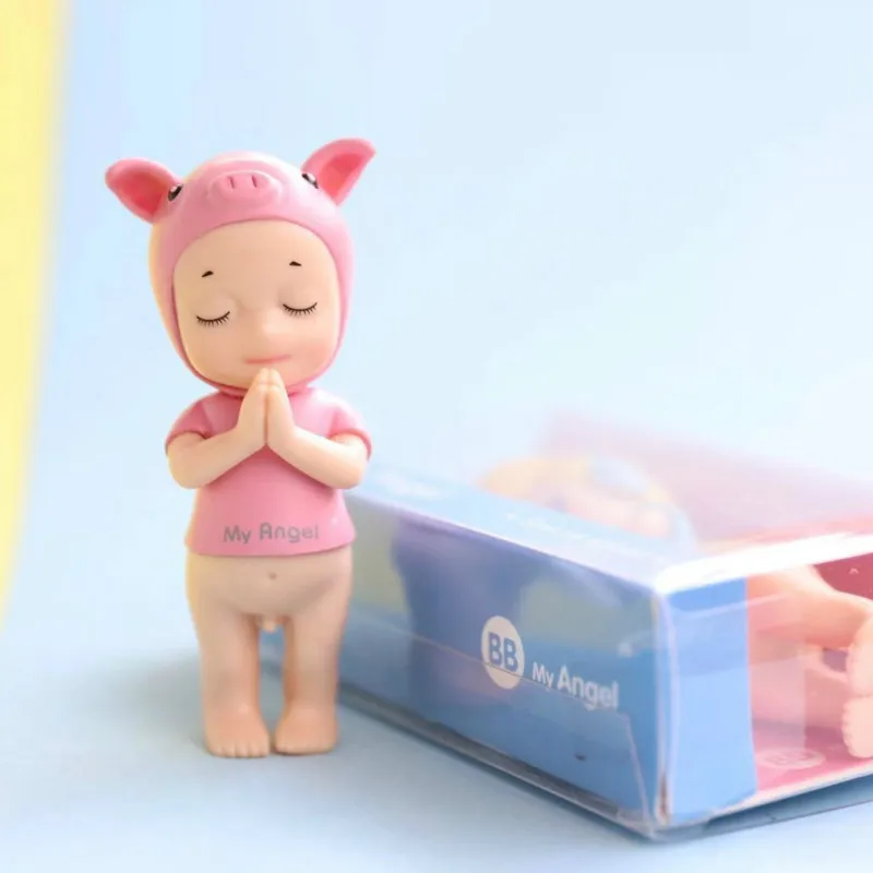 Глухая коробка фигурка коллекции Sonny My Angel Baby Doll King Princess Queen Снежная Белая роза