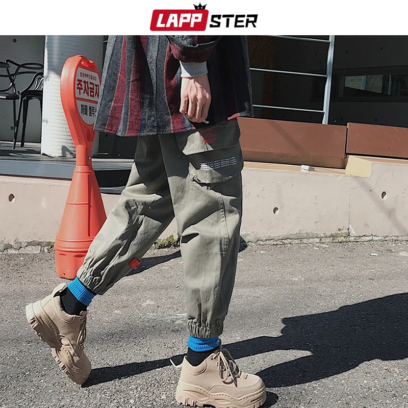 LAPPSTER мужские уличные брюки карго в стиле хип хоп 2020 комбинезоны спортивные с