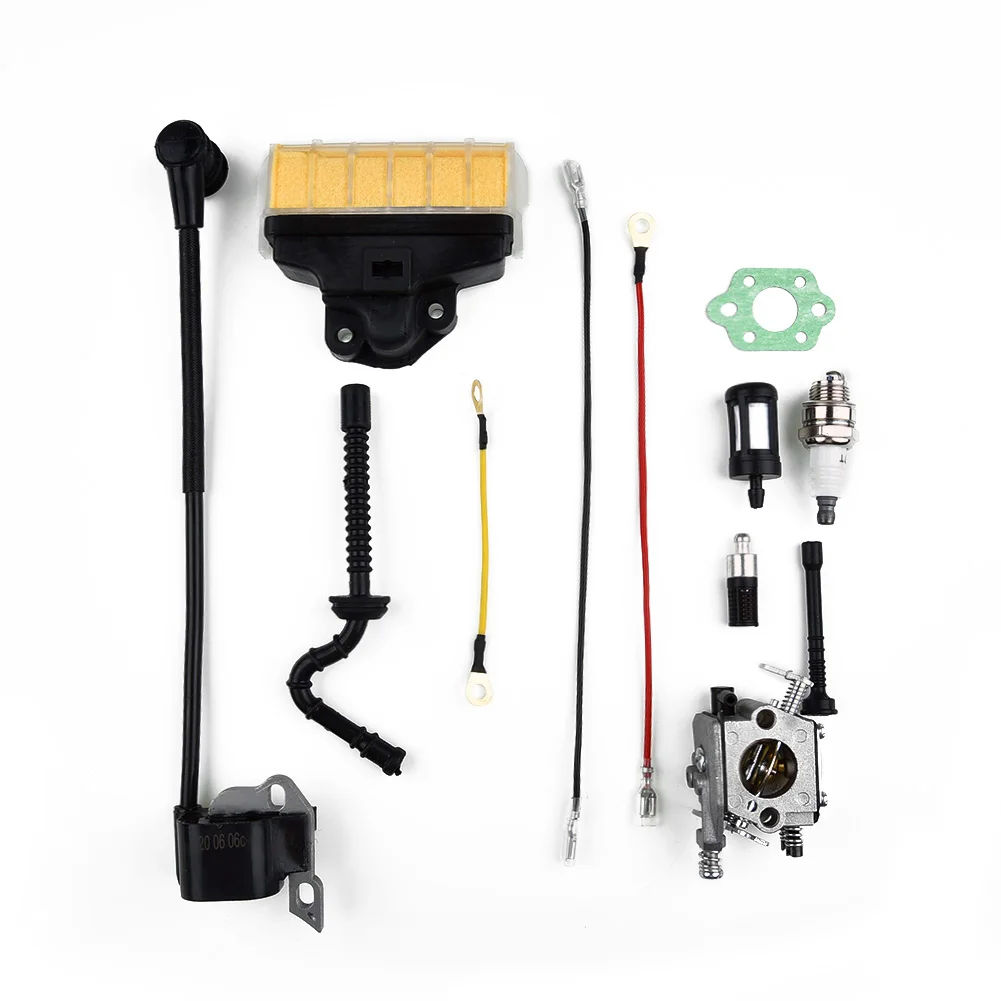 

Fuel Filter Carburetor set For STIHL 021 023 025 MS210 MS230 MS250 Ignition Coil