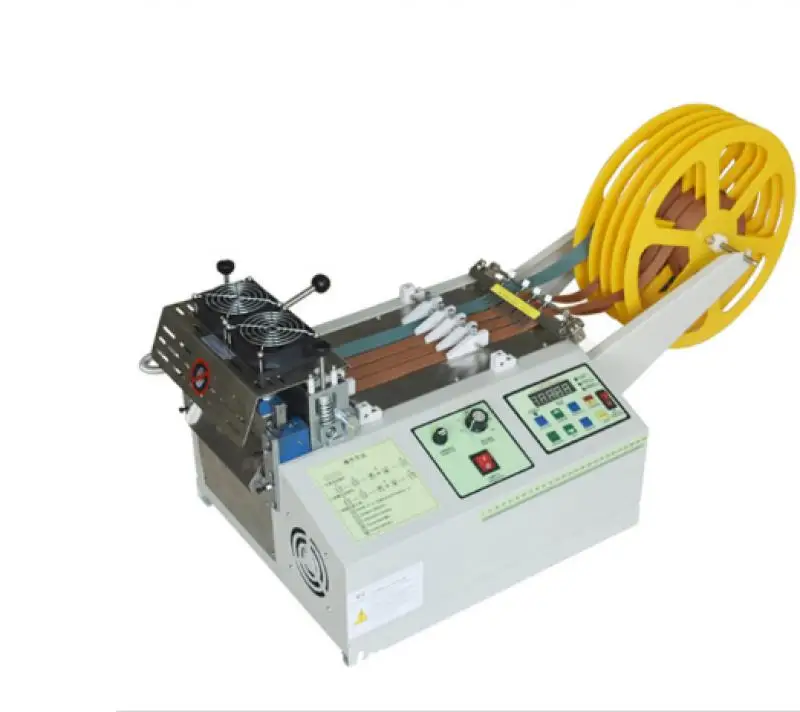 

YFX-988T Automatic Microcomputer Belt Cutting Machine Cold And Hot Electric Ribbon Elastic Braid Cutter Zipper Cutting Machine