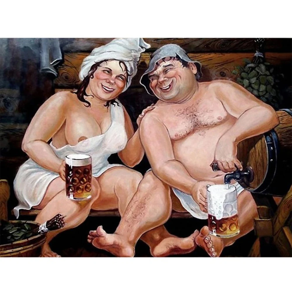 Набор для алмазной вышивки Таблица купания картина из квадратных страз 5D сделай