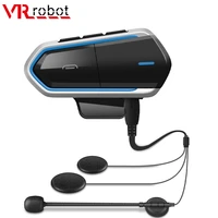 vr robot waterproof moto bluetooth v4 1 helmet headset motorcycle fm radio headsets stereo helmet earphone with handsfree