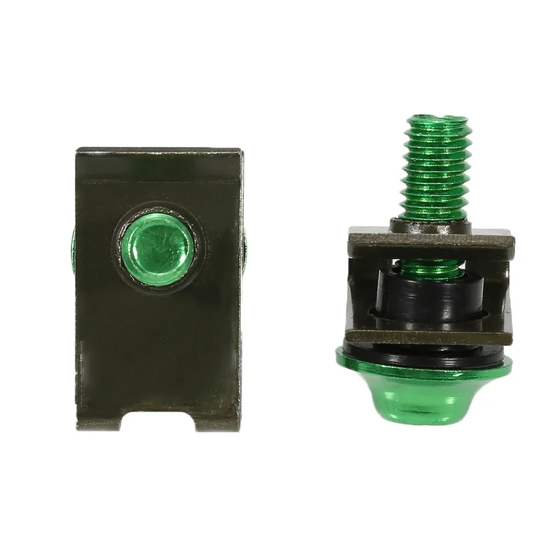 10 шт./компл. алюминиевые мотоциклетные M5 5 мм автомобильные Пружинные