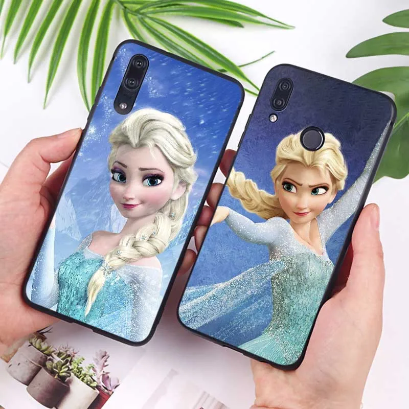 Frozen Phone Case for xiaomi redmi note 7 7a k20 pro 5 6 4x Soft silicone Cover |