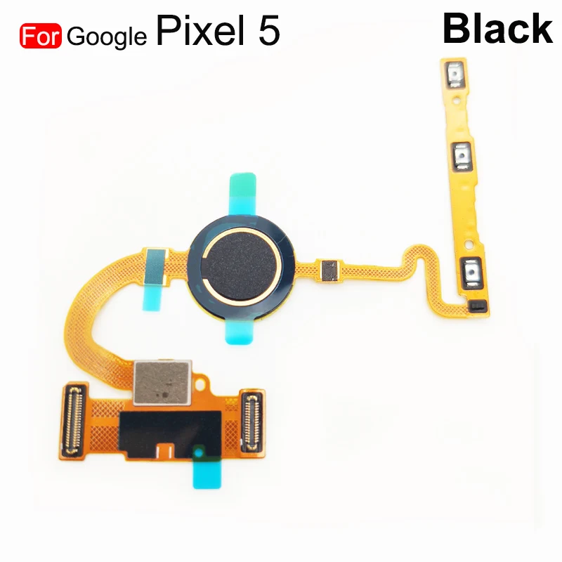 Кнопка включения/выключения громкости для Google Pixel 5 с датчиком отпечатка пальца |