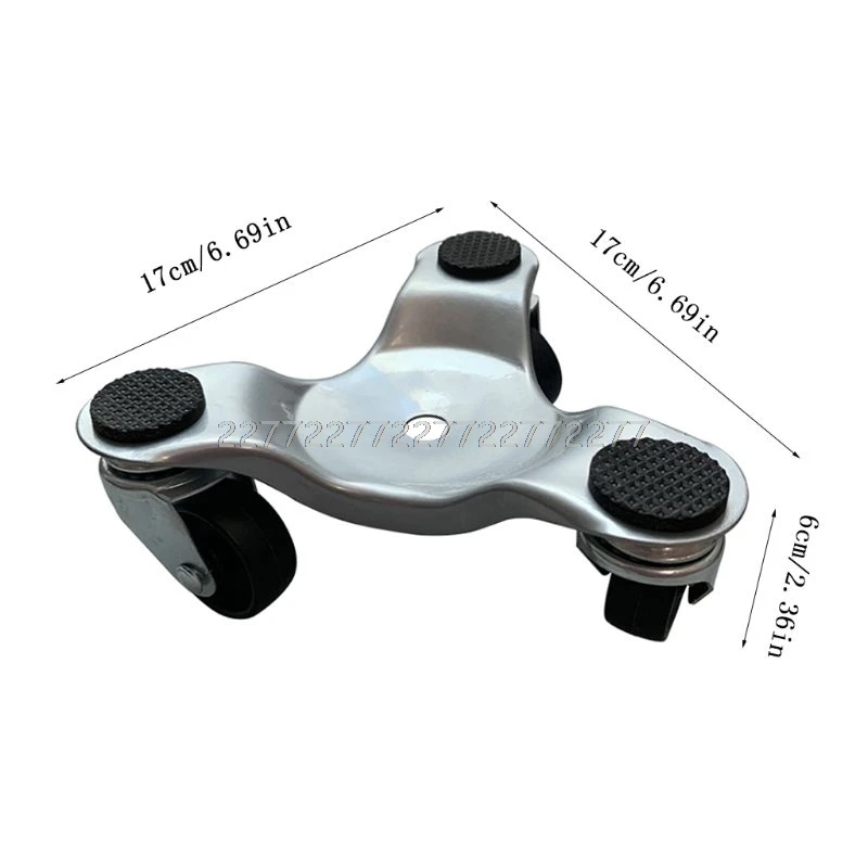 

4pcs/1pc Move Furniture Tool Transport Shifter Wheel Slider Remover Roller Heavy Duty N21 19 Dropship