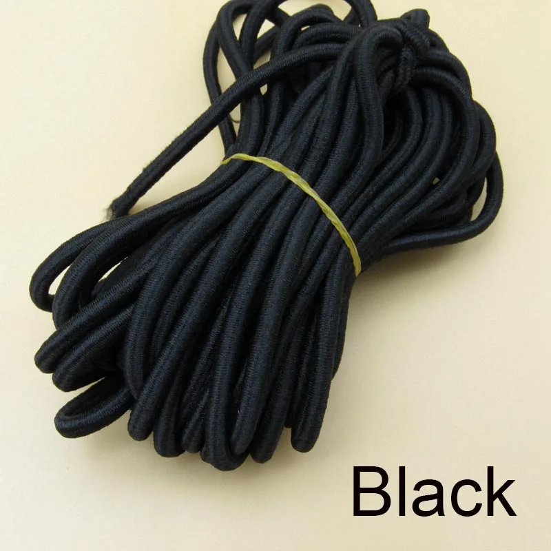 10 метров 5 мм новый круглый эластичный шнур мягкие эластичные ленты веревка для