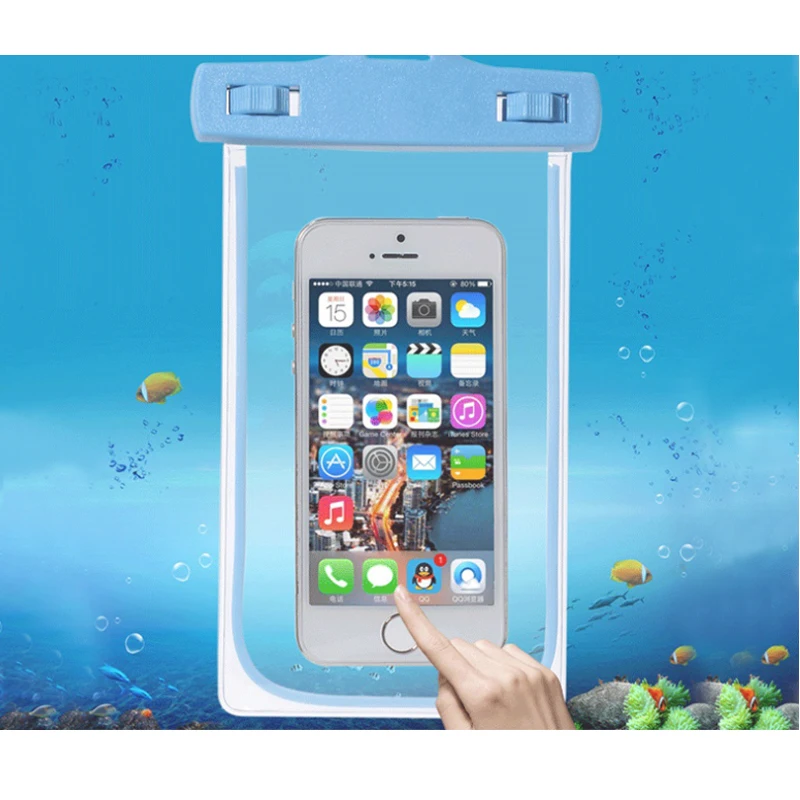 Универсальная водонепроницаемая сумка для мобильного телефона со светящимися