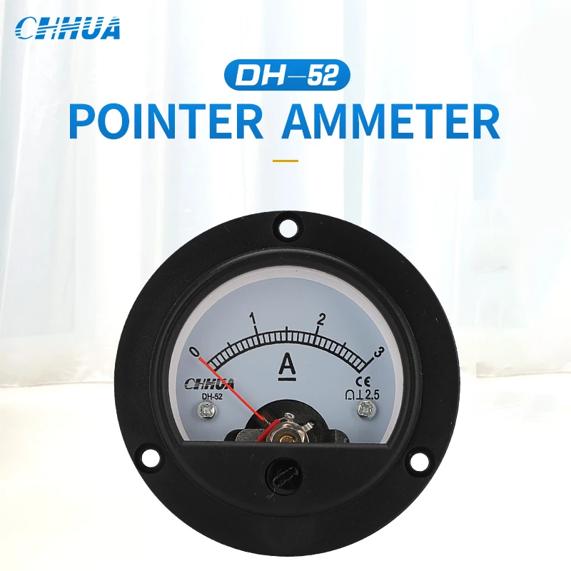 CHHUA DH-52 амперметр постоянного тока морской Циркулярный измеритель стрелками