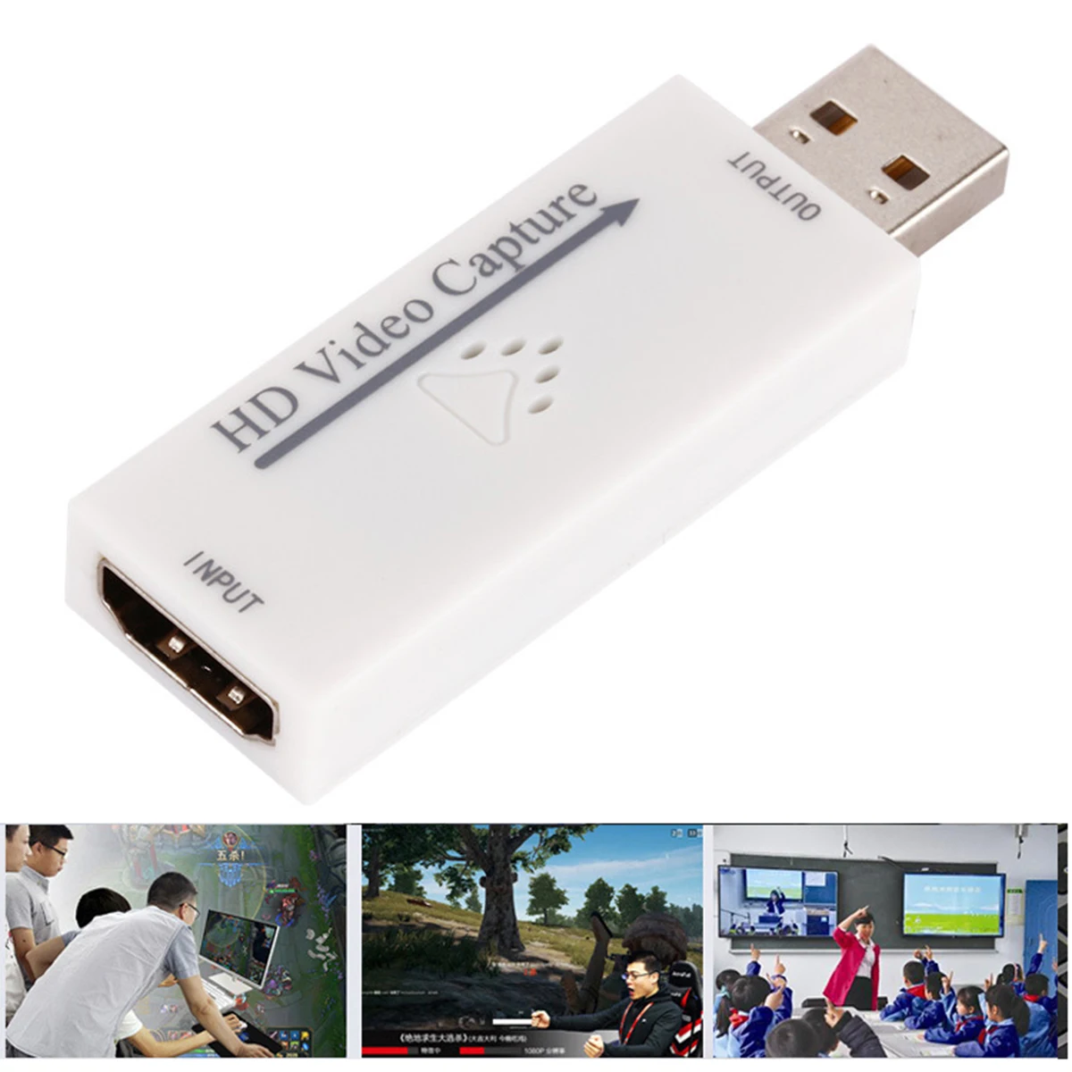 USB 2 0 HDMI-совместимый видеозахват Карта видеозахвата коробка для записи в реальном