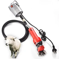 electric sheep shearing clipper 9 13 straight teeth blade scissors cutter goat wool shear machines 220v 1000w mini flexible shaf