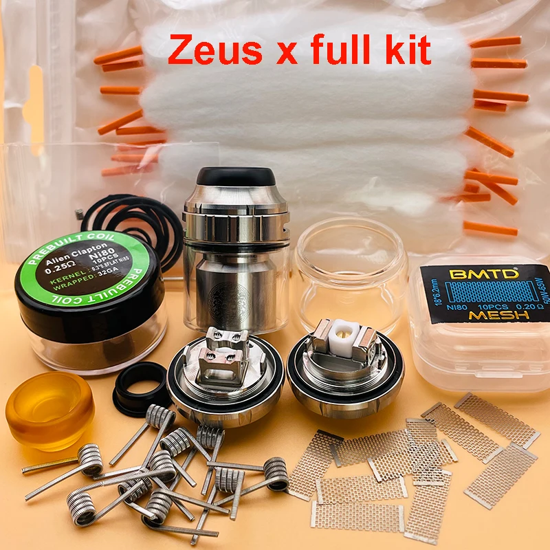 Испаритель DSXvape Zeus x RTA Mesh 3 5 мл/4 мл 25 мм | Электроника