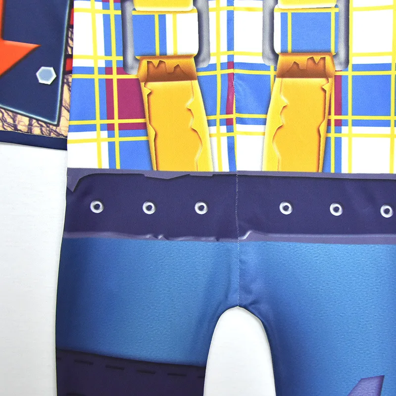 Новый Цельный Детский комбинезон на бретельках для Хэллоуина костюмированной