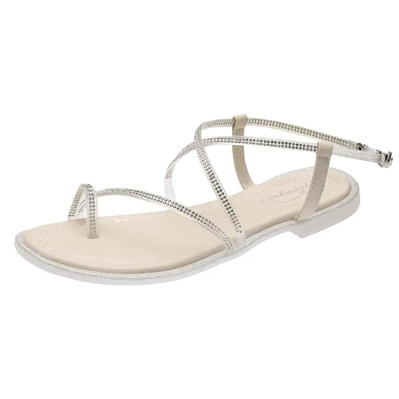 

Clear Heels All-Match Comfort Shoes for Women Flip Flops Platform 2021 Summer Luxury Sandals Suit Female Beige Corrective Fashio