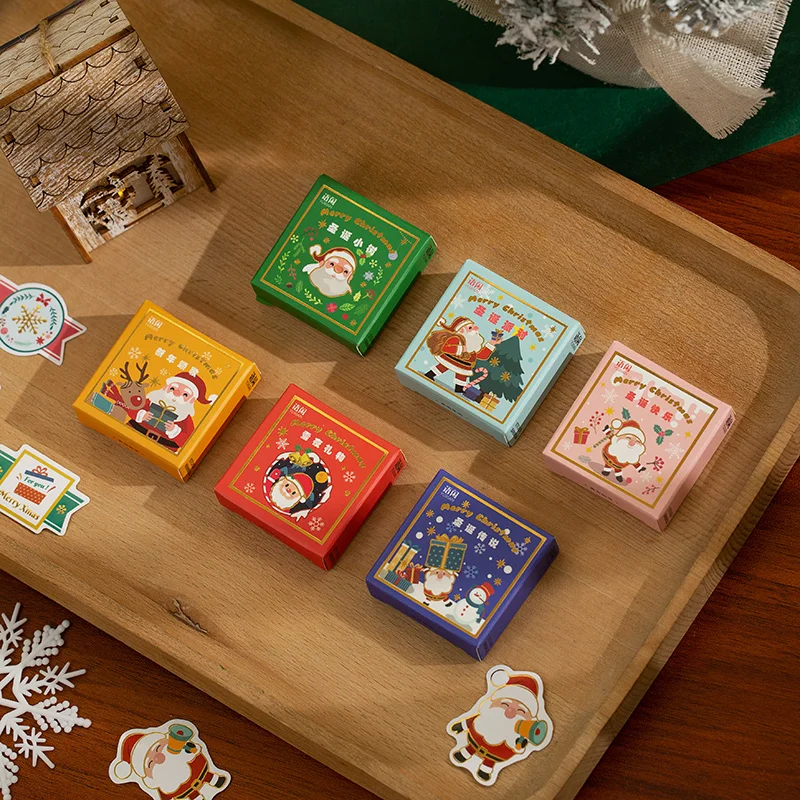 

50 шт., декоративные наклейки в стиле ретро для дневника