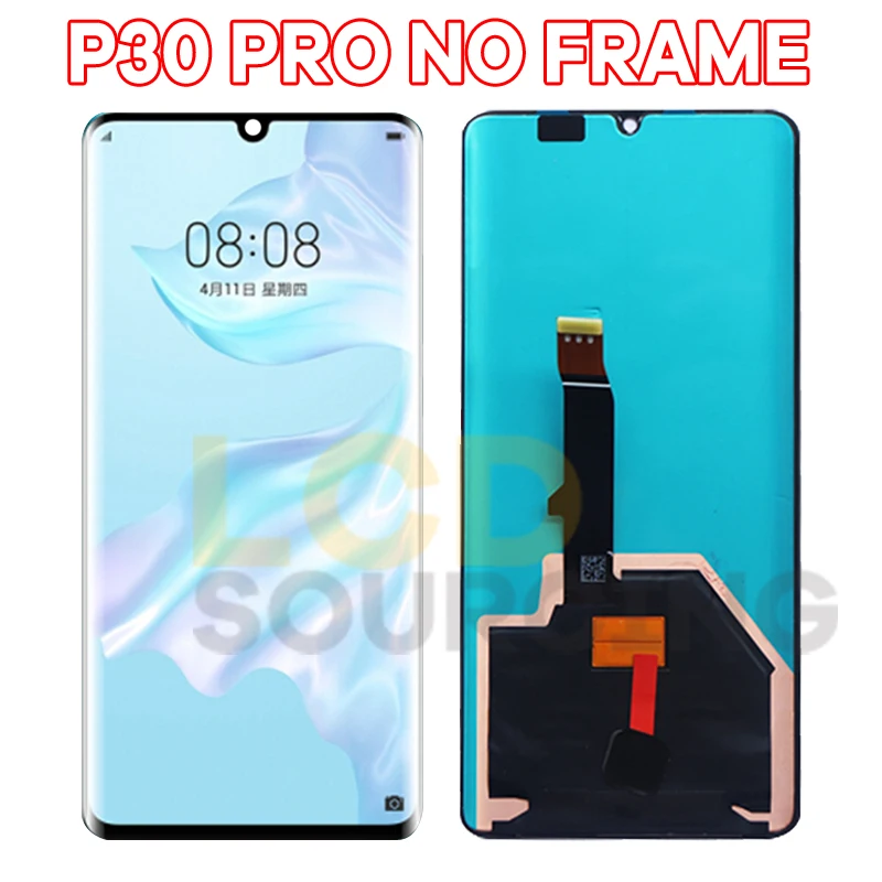OLED экран с ЖК-дисплеем для Huawei P30 ЖК-дисплей ELE-L29 AL00 сенсорный дигитайзер сборки pro