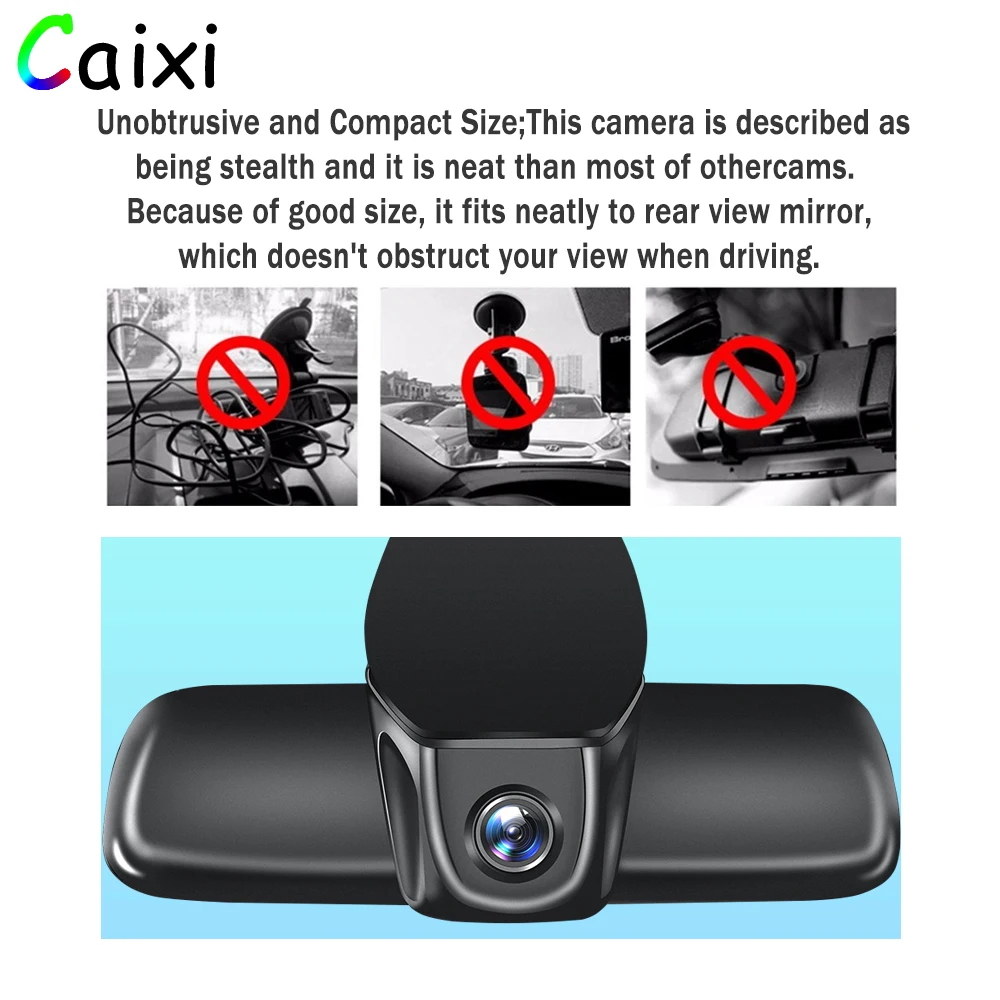 CaiXi автомобиля Dvrs видео рекордер Dash Cam Full HD 1080P Wi-Fi приложение автомобильные