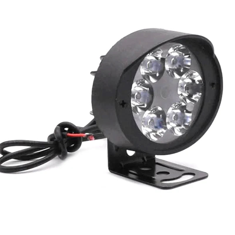 

1-piece Motorcycle Headlamp Fog Lamp Headlamp 6 Led 12v-85v Motorcycle Lamp Spotlight Fog Lamp
