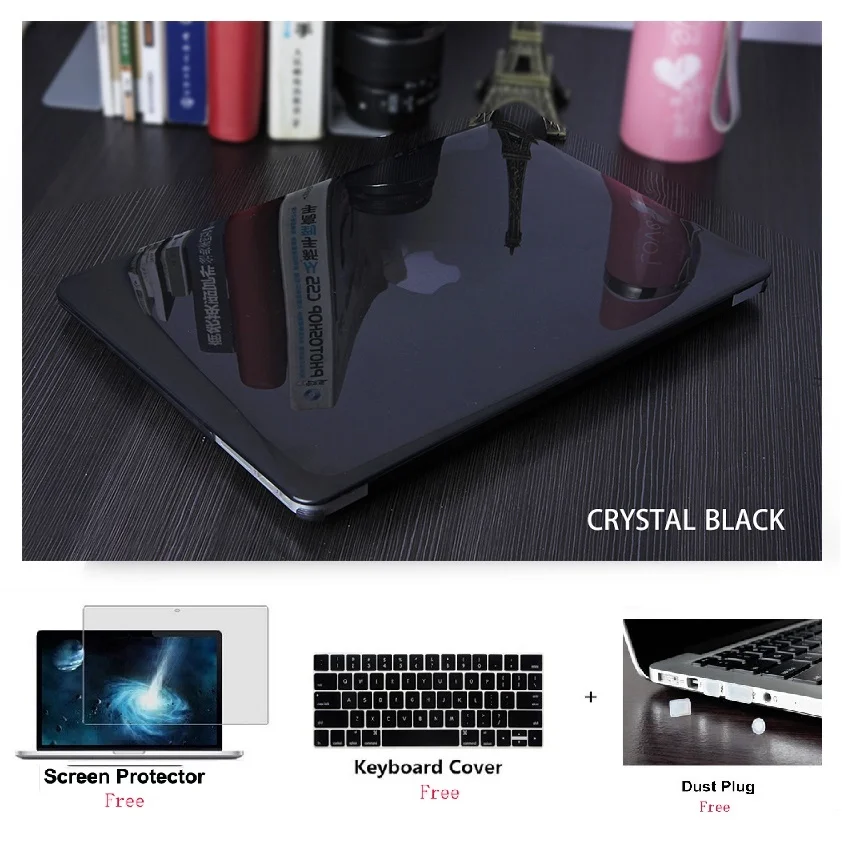 Новый прозрачный чехол для ноутбука Apple MacBook Air Pro Retina 11 12 13 15 16 4 3 дюйма с сенсорной