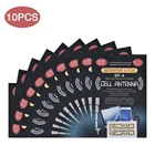 10PCS Cell Phone Signal Boosters Mobile Antenna Amplifier SP-4 Mobile Phone Signal Enhancement Stickers Drop Shipping Wholesale