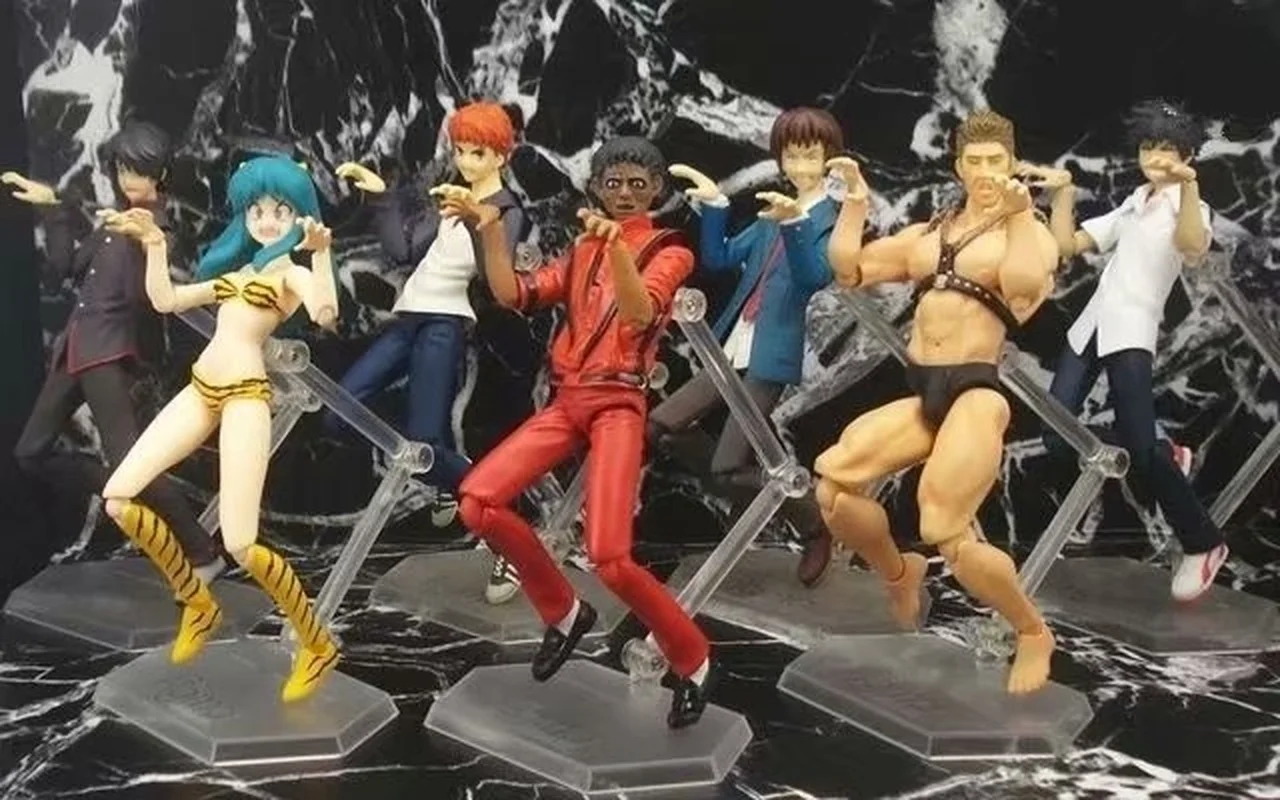 

Michael Figma 096 MJ Thriller Collection BJD Action Figure Model Toys 14cm