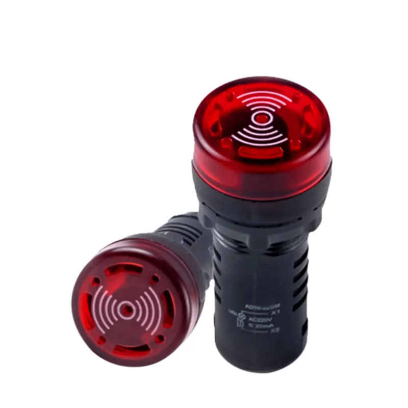 100 шт AD16 22sm 12V 24V 220V 380V индикатор вспышки|indicator light|indicator light 220v220v indicator |