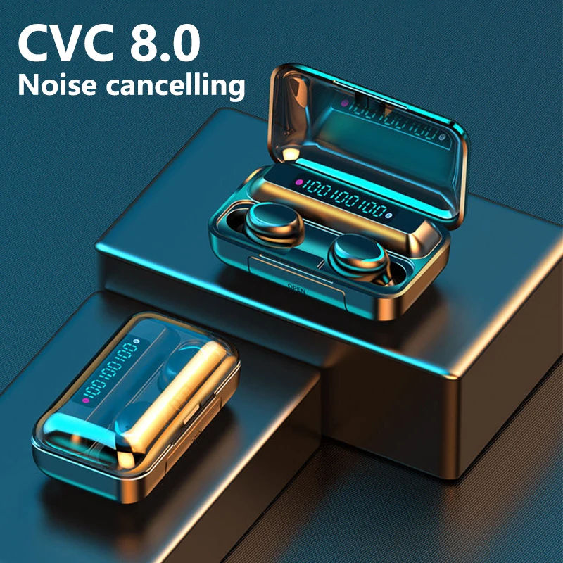 TWS наушники F9 с поддержкой Bluetooth и сенсорным управлением|Наушники гарнитуры| |