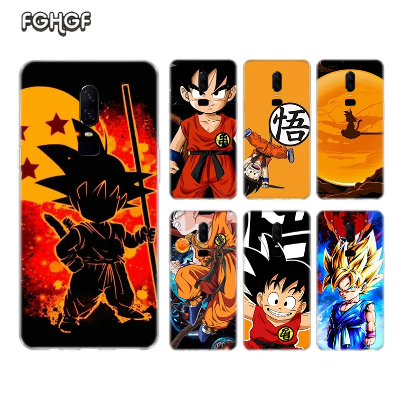 Милый Мягкий ТПУ силиконовый чехол для телефона goku Kids dragon Ball OnePlus One Plus 7 Pro 5 5T 6T 6