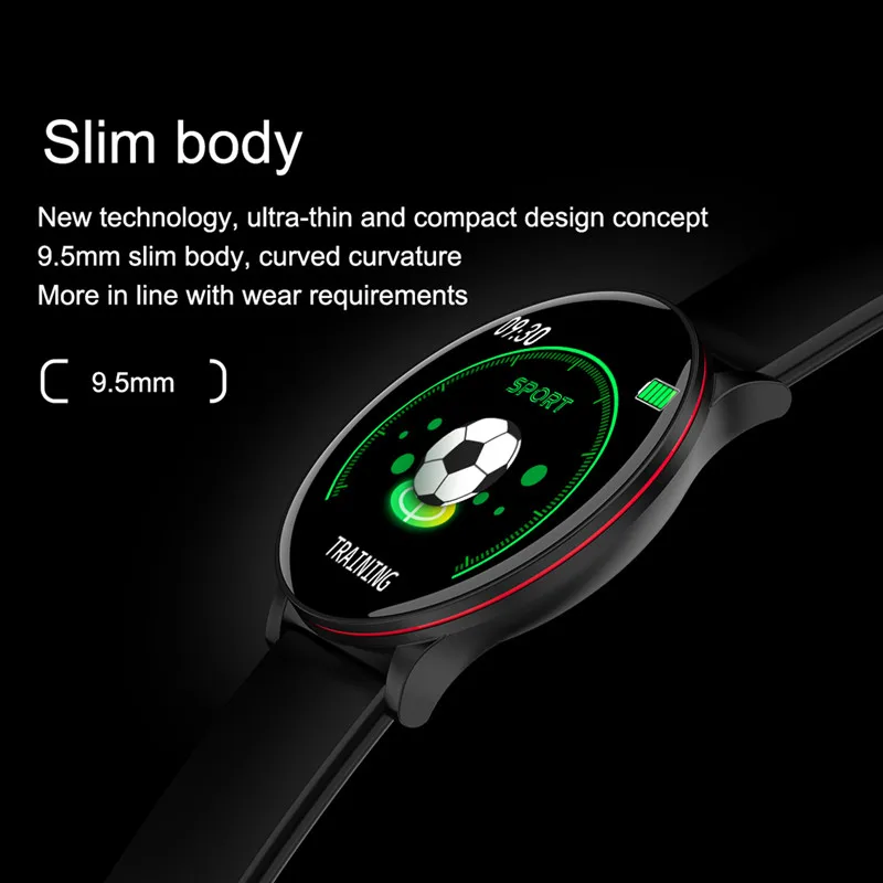 Новинка W9 Смарт часы HD большой экран браслет пульсометр отображение погоды смарт