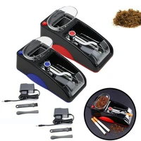 eu plug electric easy automatic cigarette rolling machine tobacco injector maker roller drop shipping smoking tool portable