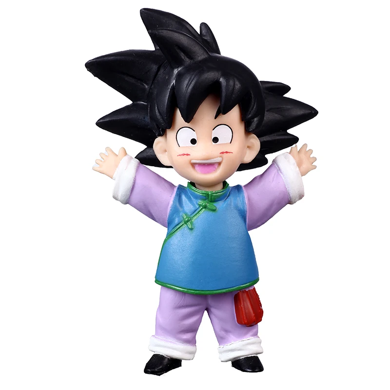 8cm Mini Szie DRX12 Dragon Ball Z Супер крилин куририн ПВХ фигурка Коллекционная модель игрушки DBZ фигурки - Цвет: 8cm Mini Szie DRX12