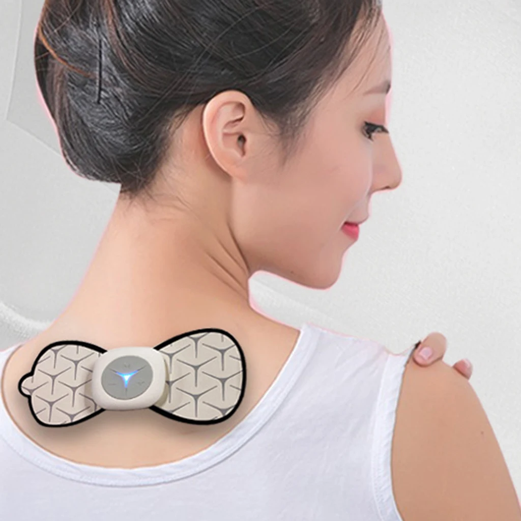 

Mini Electric USB Massage Pad 6 Mode EMS Tens Full Body Muscle Relaxing Massager Pain Relief Muscle Stimulator