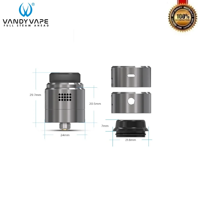 Оригинальный vandy Vape Widowmaker RDA танк 1 мл электронная сигарета распылитель