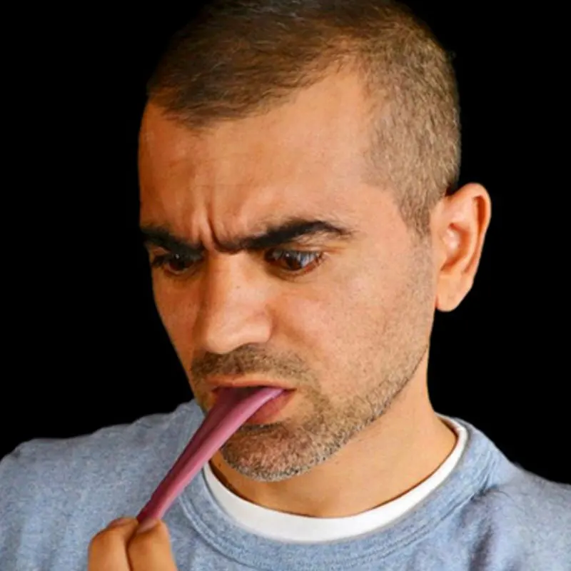 Искусственный язык искусственный реквизит растягивающийся трюки игрушки шутки