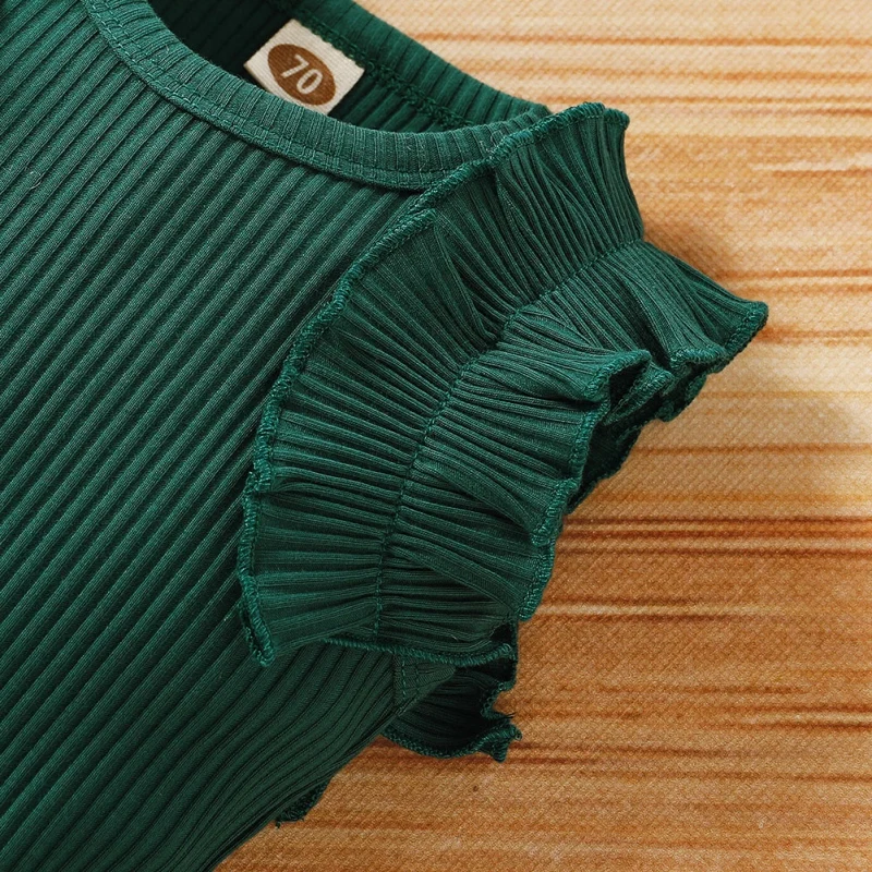 

2020 Newborn Baby Girl Clothes Set Summer Solid Girls Bodysuit Outfit Floral Shorts Headband Newborn Infant Clothing Sets