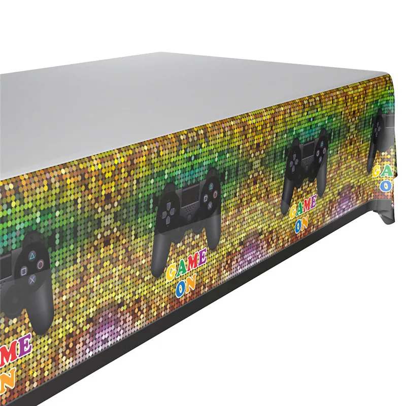 Наборы одноразовой посуды с ручками для игр декоративные салфетки детского дня