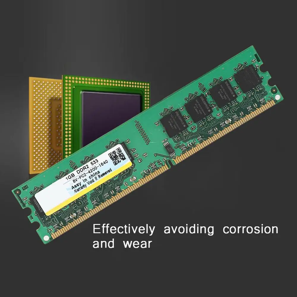 Xiede DDR2 533 МГц 240Pin 1G настольная карта памяти для компьютера AMD полоса пропускания 1 8