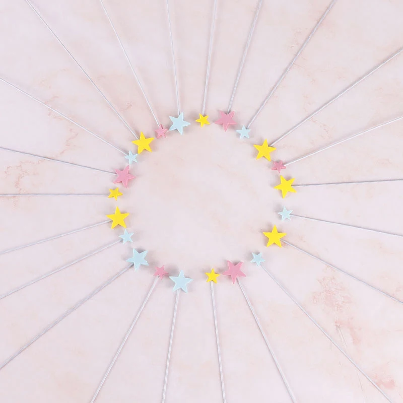 Креативный Топпер для тортов десертные украшения универсальная губка EVA