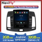 4G LTE Navifly Tesla экран Автомобильная Мультимедийная навигация для Hyundai Elantra 2006-2011 Android автомобильный радиоприемник стерео плеер